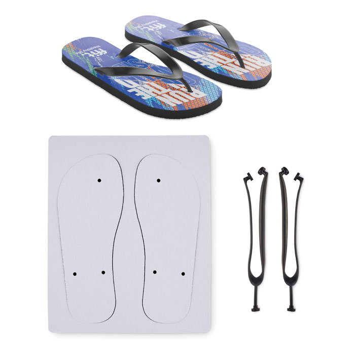 mo6137-03 Sublimation beach slippers - Image 1