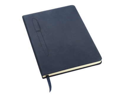 Magnetic notebook with a pen 124715104
