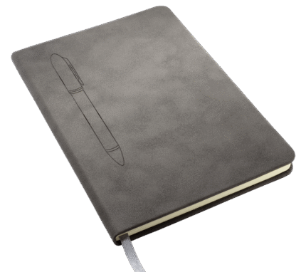 Magnetic notebook with a pen 124715135