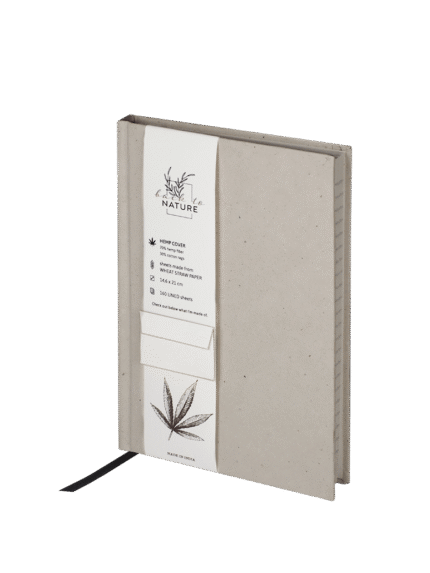Recycled Hemp Notebook 209734336