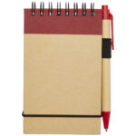 Zuse A7 recycled jotter notepad with pen - Image 3