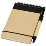 Zuse A7 recycled jotter notepad with pen - Image 5