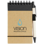 Zuse A7 recycled jotter notepad with pen - Image 7