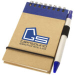 Zuse A7 recycled jotter notepad with pen - Image 11