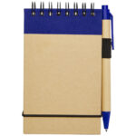 Zuse A7 recycled jotter notepad with pen - Image 13