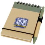 Zuse A7 recycled jotter notepad with pen - Image 16