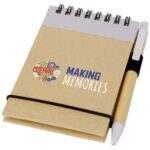 Zuse A7 recycled jotter notepad with pen - Image 19
