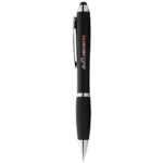 Nash coloured stylus ballpoint pen with black grip (blue ink) - Image 3