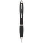 Nash coloured stylus ballpoint pen with black grip (blue ink) - Image 4