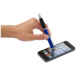 Nash coloured stylus ballpoint pen with black grip (blue ink) - Image 9