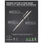 Parker Jotter SS ballpoint pen (blue ink) - Image 7