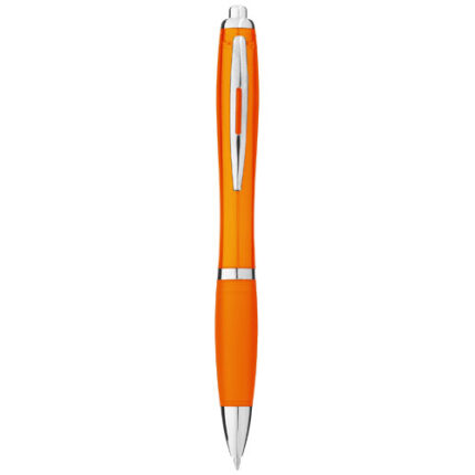 Nash ballpoint pen coloured barrel and grip (blue ink)