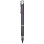 Moneta aluminium click ballpoint pen (blue ink) - Image 30