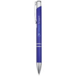 Moneta aluminium click ballpoint pen (blue ink) - Image 34