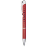 Moneta aluminium click ballpoint pen (blue ink) - Image 38