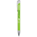 Moneta aluminium click ballpoint pen (blue ink) - Image 2