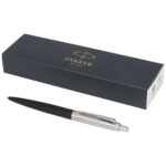 Parker Jotter XL matte with chrome trim ballpoint pen (blue ink) - Image 19