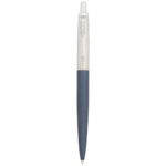 Parker Jotter XL matte with chrome trim ballpoint pen (blue ink) - Image 4
