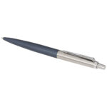 Parker Jotter XL matte with chrome trim ballpoint pen (blue ink) - Image 5