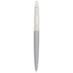 Parker Jotter XL matte with chrome trim ballpoint pen (blue ink) - Image 10