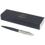 Parker Jotter XL matte with chrome trim ballpoint pen (blue ink) - Image 14