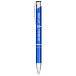 Moneta anodized aluminium click ballpoint pen (black ink) - Image 7