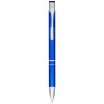 Moneta anodized aluminium click ballpoint pen (black ink) - Image 8