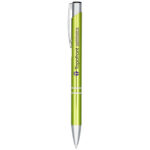 Moneta anodized aluminium click ballpoint pen (black ink) - Image 22