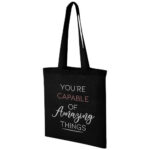 Carolina 100 g/m² cotton tote bag 7L - Image 69