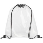 Lancaster transparent drawstring bag 5L - Image 3