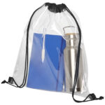 Lancaster transparent drawstring bag 5L - Image 4