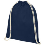 Oregon 100 g/m² cotton drawstring bag 5L - Image 9