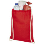 Oregon 100 g/m² cotton drawstring bag 5L - Image 5