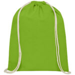 Oregon 100 g/m² cotton drawstring bag 5L - Image 28