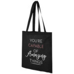 Madras 140 g/m² cotton tote bag 7L - Image 30