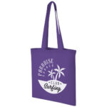 Madras 140 g/m² cotton tote bag 7L - Image 93