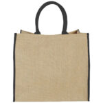 Harry coloured edge jute tote bag 25L - Image 18
