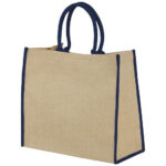 Harry coloured edge jute tote bag 25L - Image 24