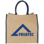 Harry coloured edge jute tote bag 25L - Image 25