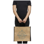 Harry coloured edge jute tote bag 25L - Image 23