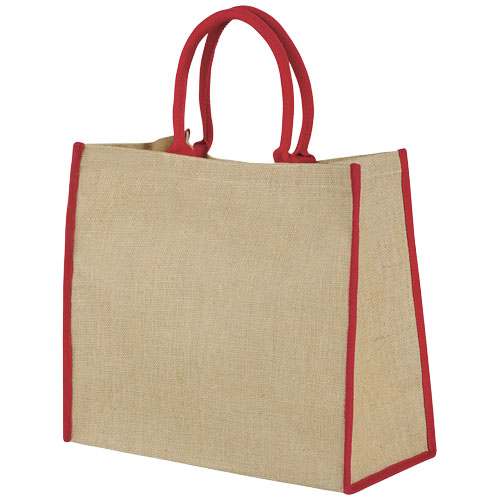 175976853429389 Harry coloured edge jute tote bag 25L - Image 1