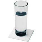 Renzo square plastic coaster - Image 7
