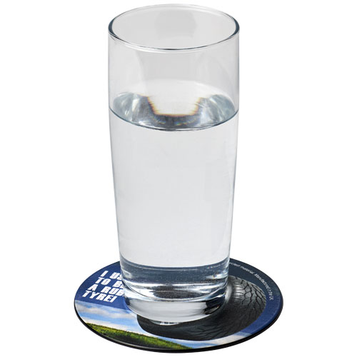 175976910531275 Brite-Mat® round coaster with tyre material - Image 1