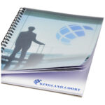 Desk-MateĀ® wire-o A5 notebook PP cover - Image 4