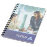 Desk-MateĀ® spiral A6 notebook PP cover - Image 5