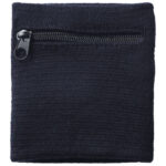 Brisky performance wristband with zippered pocket - Image 3