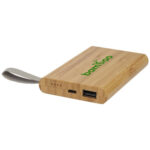 Tulda 5000 mAh bamboo power bank - Image 2