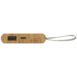 Tulda 5000 mAh bamboo power bank - Image 9