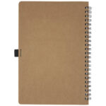Cobble A5 wire-o recycled cardboard notebook with stone paper - Image 4
