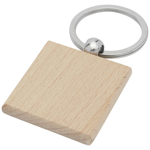 175977714357480 Gioia beech wood squared keychain - Image 1